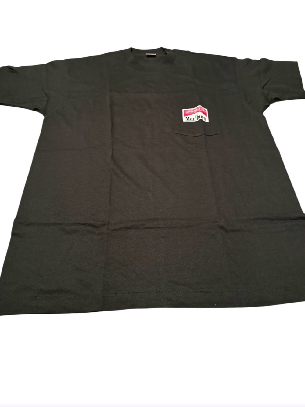 VTG  90's Marlboro Black Short Sleeve Snake Print Tee
